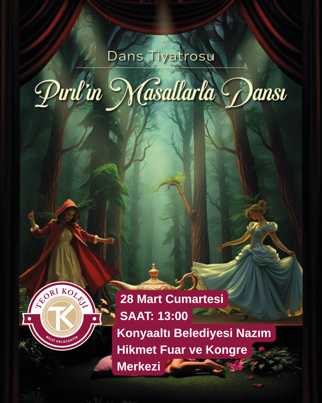 Pırıl'ın Masallarla Dansı Çocuk Oyunu